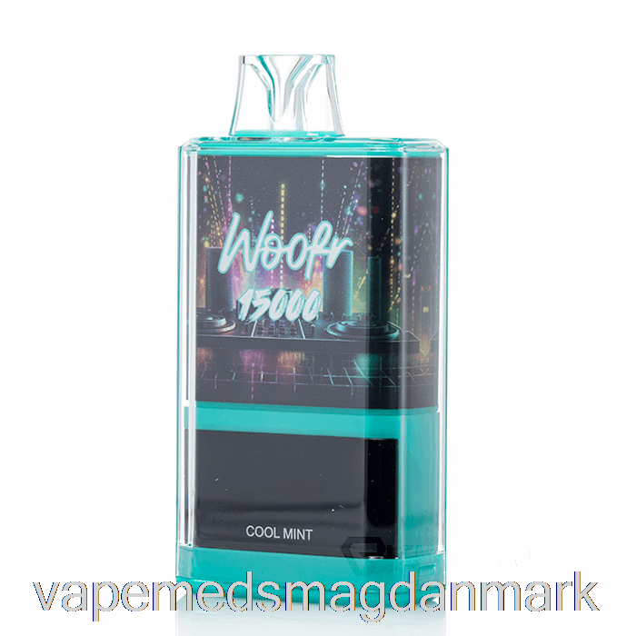 Vape Juice Woofr 15000 Engangs Cool Mynte